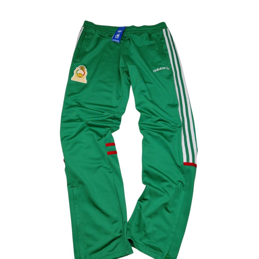Adidas Men’s Size L Mexico 2026 World Cup National Team Official Track Pants NWT - Picture 2 of 7